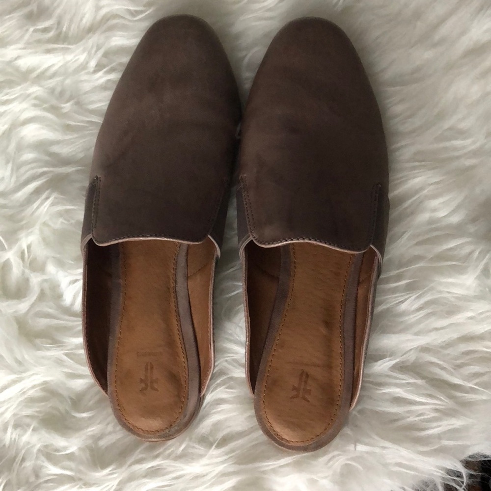 Women’s FRYE slide mules